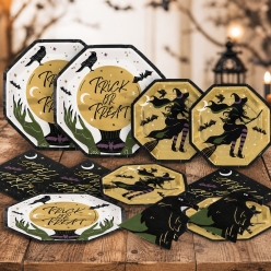 Premium Halloween Metallic Party Pack for 16
